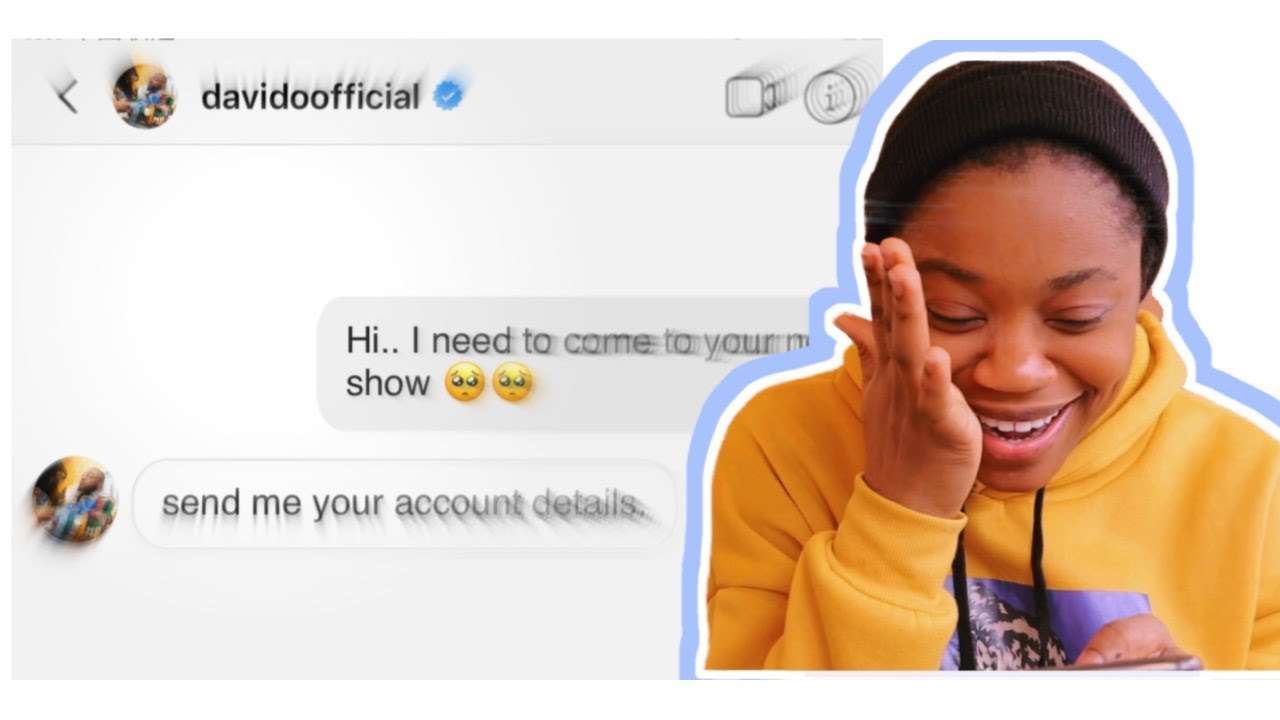 I sent DM's to Nigerian CELEBRITIES to see who would Reply... ***This is what happened***