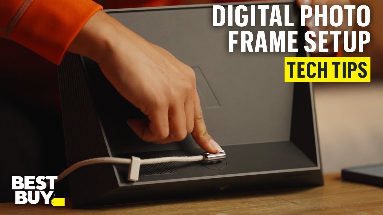 Setting Up the Aura Carver 10&Prime; Digital Photo Frame &ndash; Tech Tips from Best Buy