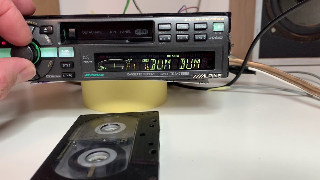 Alpine TDA-7556R with B&O beovox 1700