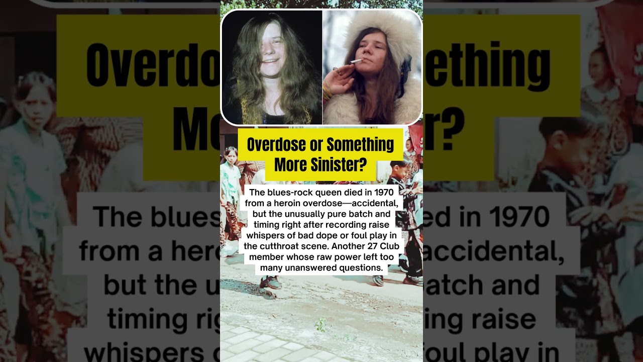 Janis Joplin: Overdose or Something More Sinister? 