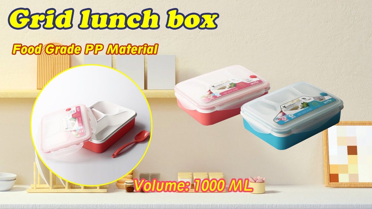 Plastic lunch box#lunchbox #lunchboxideas #bentolunchbox #bentobox #schooltiffinbox