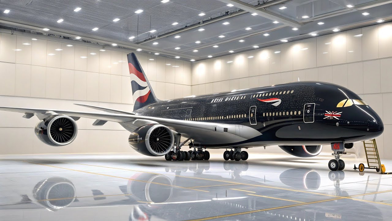 New British Airline Airbus A380 | World’s Largest Passenger Jet Returns