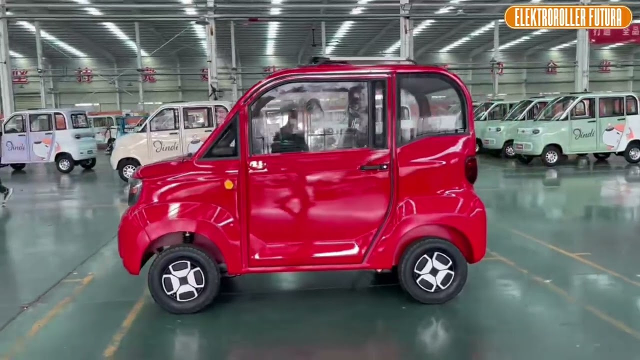 Weltneuheit Kabinenroller Breeze von Elektroroller Futura 45 km/h, 4000 Watt, E-Mobil, Elektromobil