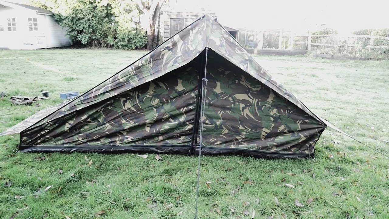 Dutch army canvas tent: Any good for stealth camping?