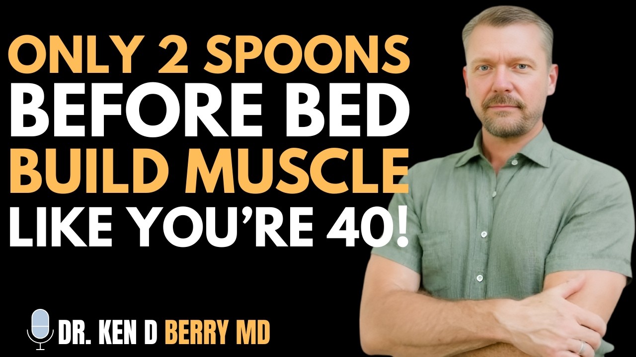 Build Muscle After 75: THIS SEED PROTEIN 1,000,000x Better Than Eggs! | Dr. Ken D Berry