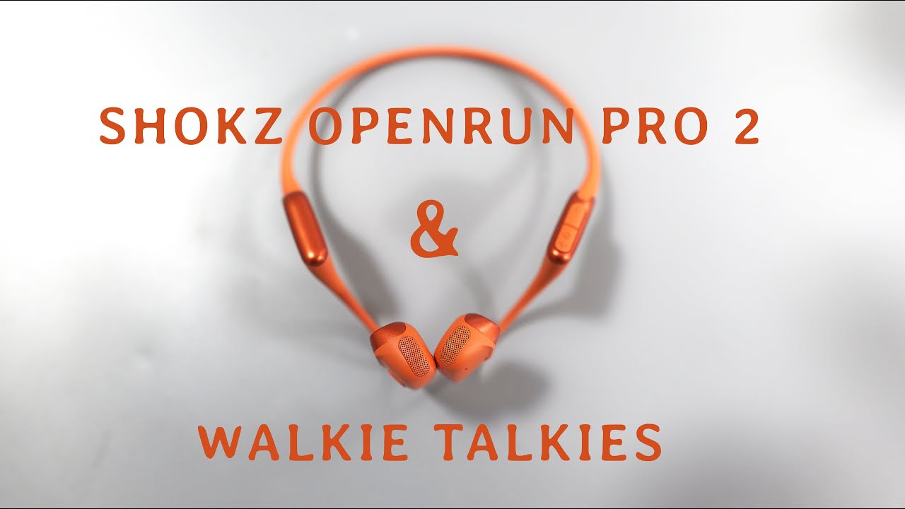 Гарнитура Shokz Openrun Pro 2 и радиостанции