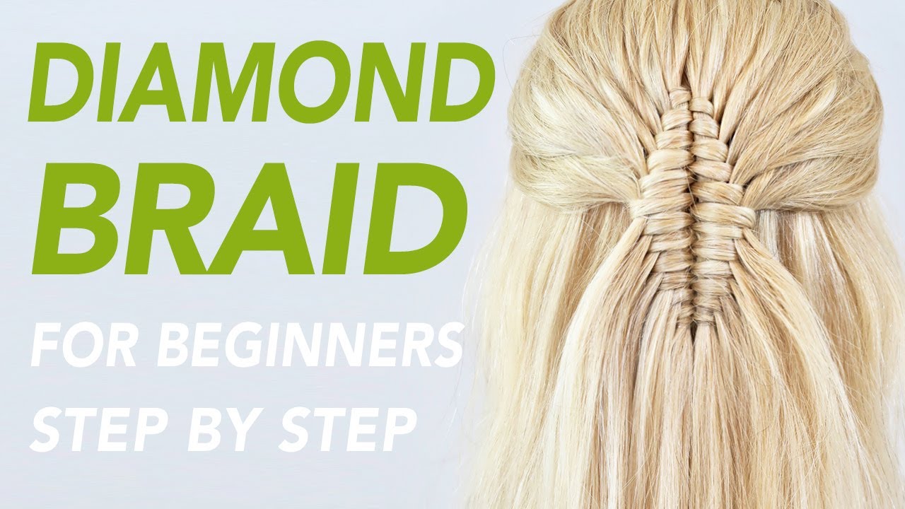 Diamond Braid Step by Step - Infinity Braid | EverydayHairInspiration