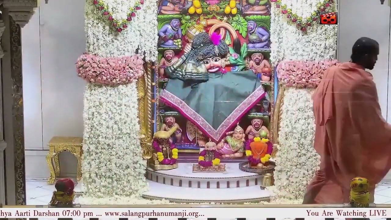 Mangla Aarti Darshan Salangpur Date 04 06 2024