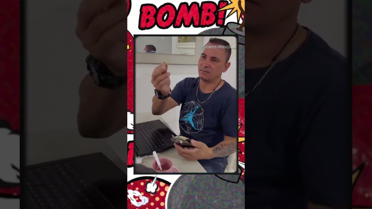 Homem não tira o olho da mulher, mas o pior aconteceu 