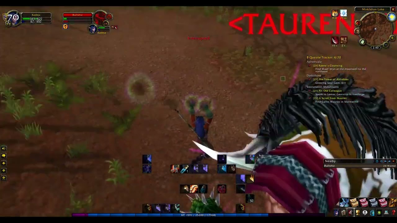 WoW Vanilla Classic Lowbie Shadow Priest World PvP L2Peeeage: Whitemane