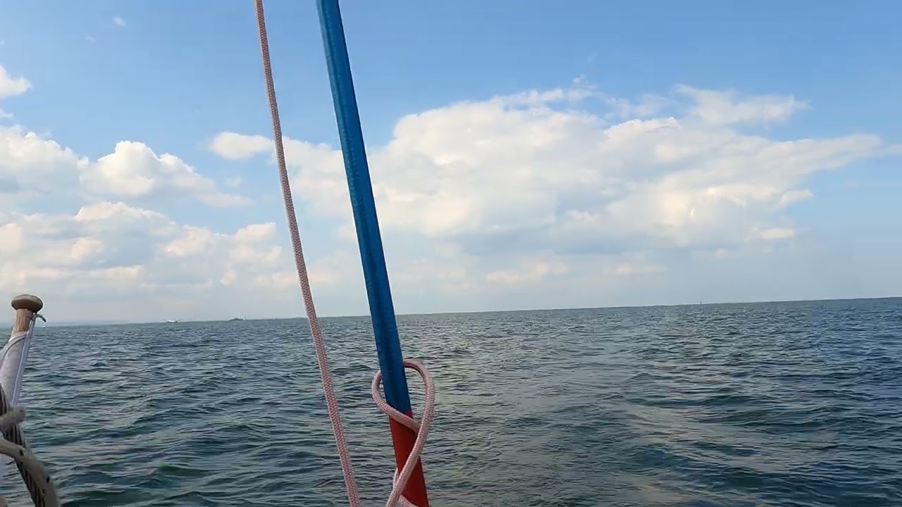 Sailing yacht compis 28. Gdańsk Bay