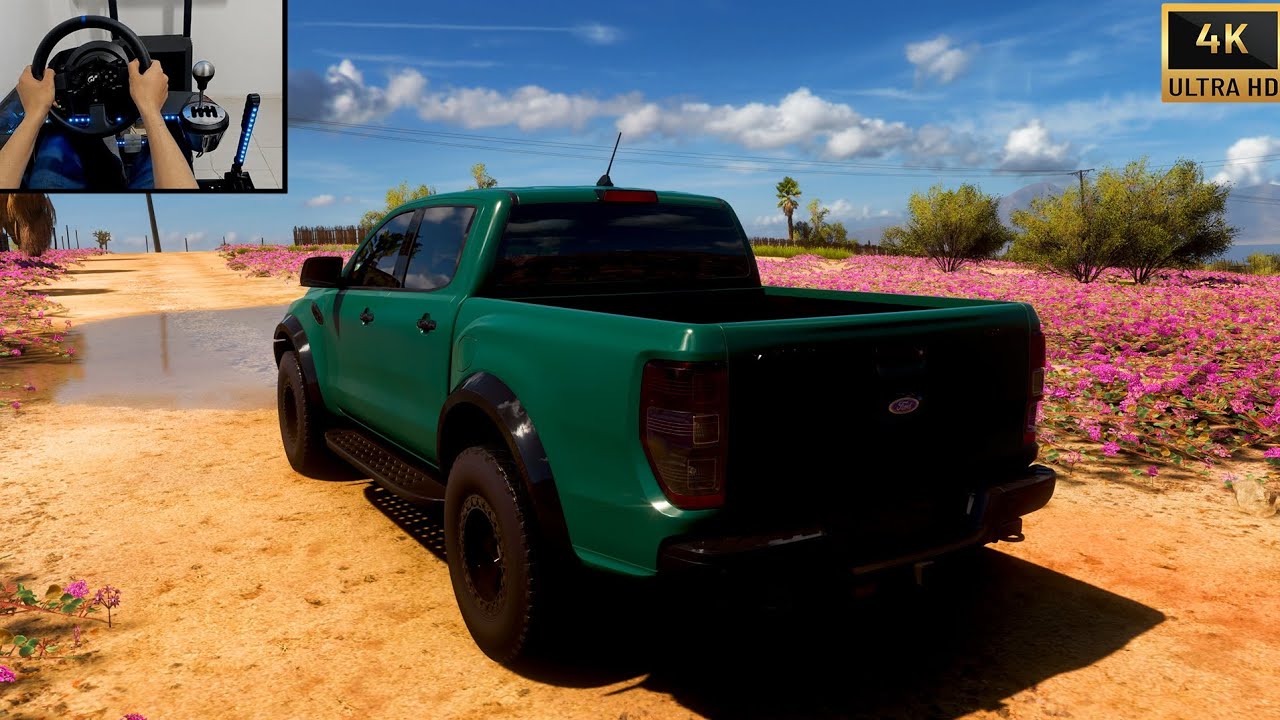 Ford Ranger Raptor Off Roading | Forza Horizon 5 | Steering Wheel Gameplay