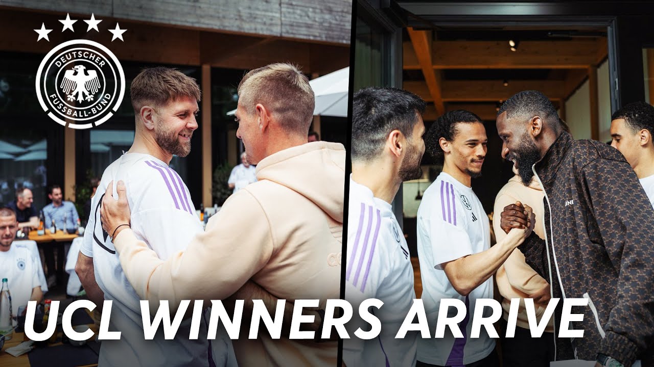 The Champions League Winners are here! 🏆 | Toni Kroos and Toni Rüdiger join the team
