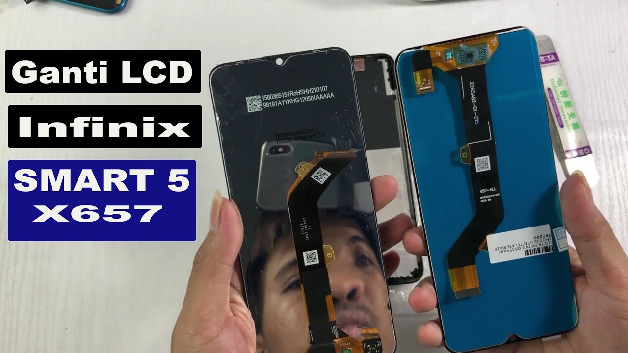 Tutorial ganti LCD touchscreen Infinix Smart 5 / Mudah Bongkar Infinix smart 5 x657 x657c x657b