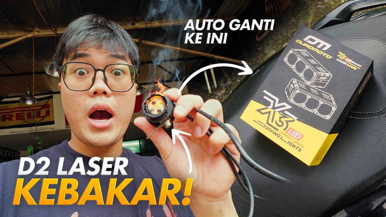 BARU PASANG 2 HARI LANGSUNG KEBAKAR⁉️ LANGSUNG GANTI KE DUROMOTO X3 - DJI Action 5 Pro (4K)