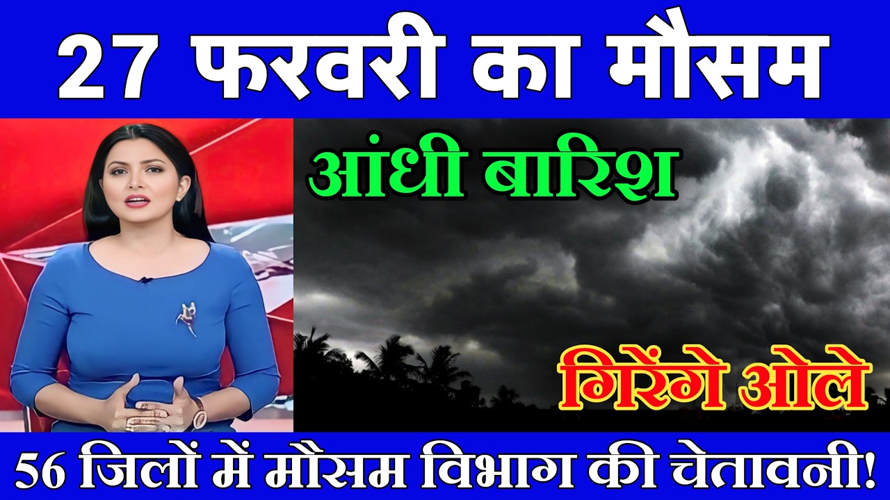 27 फरवरी का मौसम| today weather update, heat wave, #Mausam_ki_jankari #Lucknow_weather #आज_का_मौसम