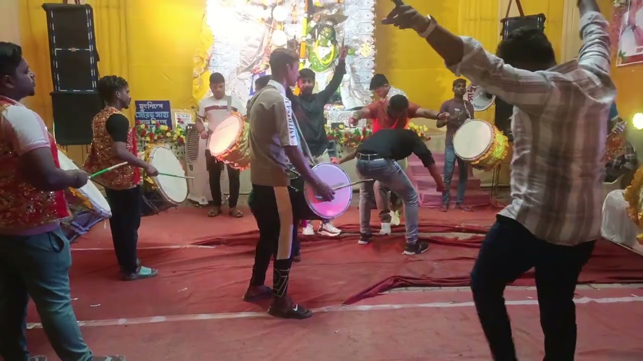 LAILA MAJNU DHOL TASHA SANTIPUR DURGA PUJA 2025 