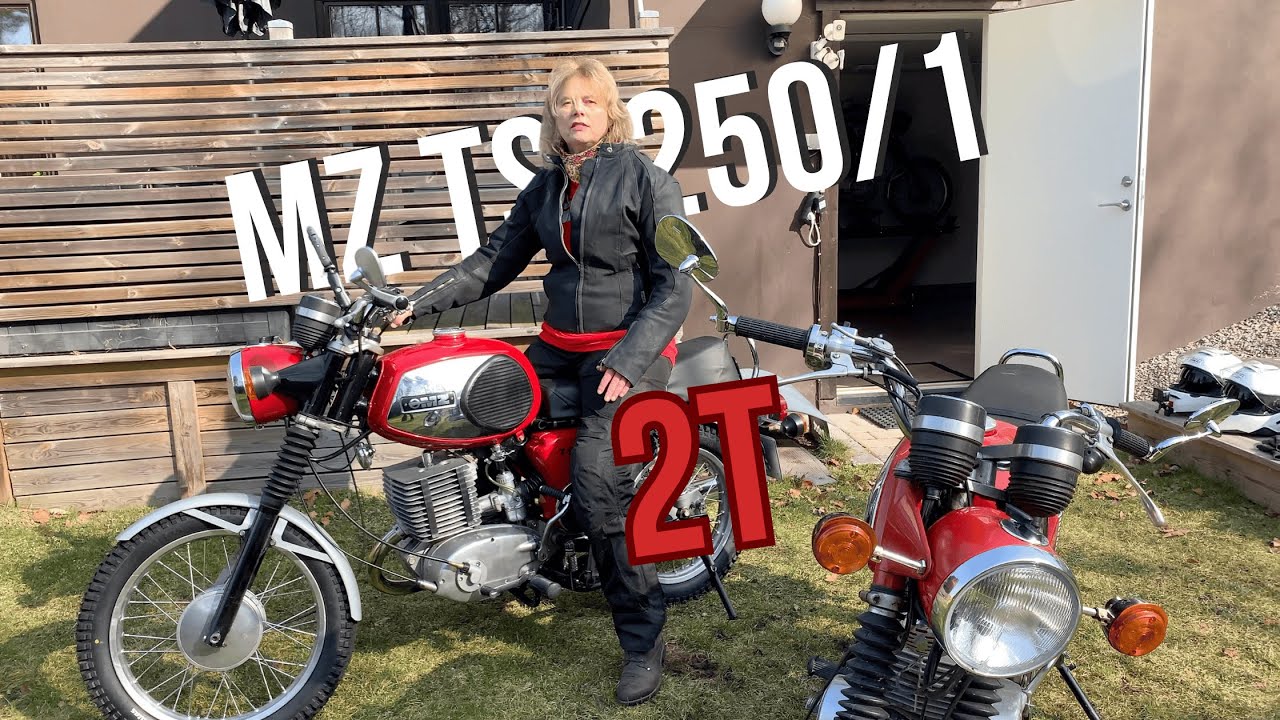 MZ TS 250/1 Saison-Auftakt