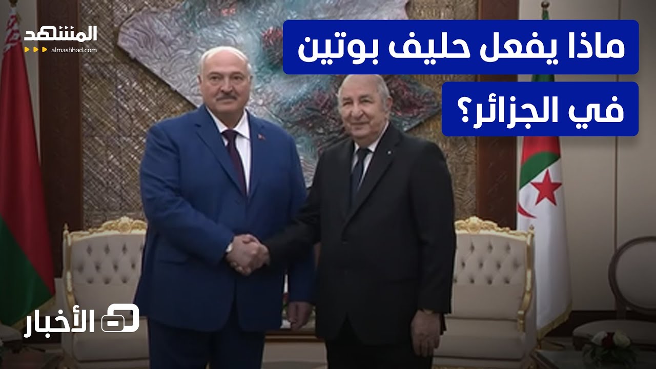 أقوى حليف لبوتين في الجزائر.. ماذا في أجندة الزيارة؟ - نشرة اليوم