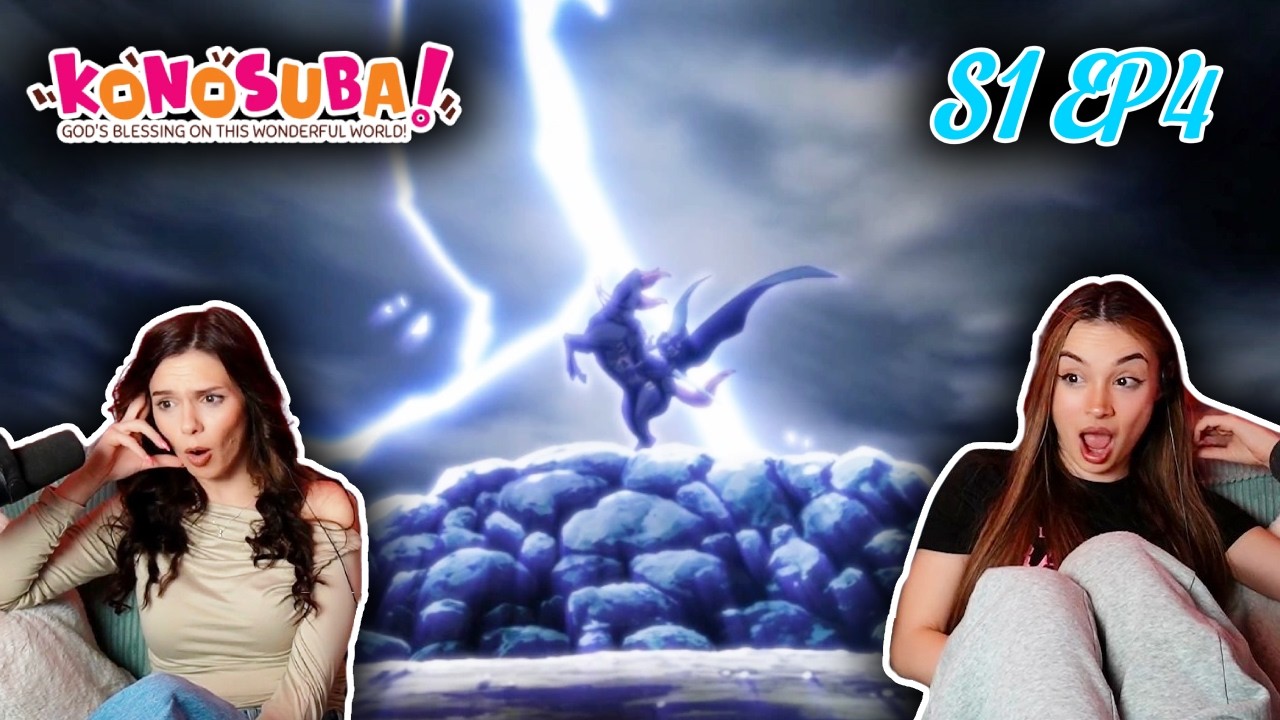 KonoSuba! Season 1 Episode 4 REACTION | Explosion Magic for This Formidable Enemy! |