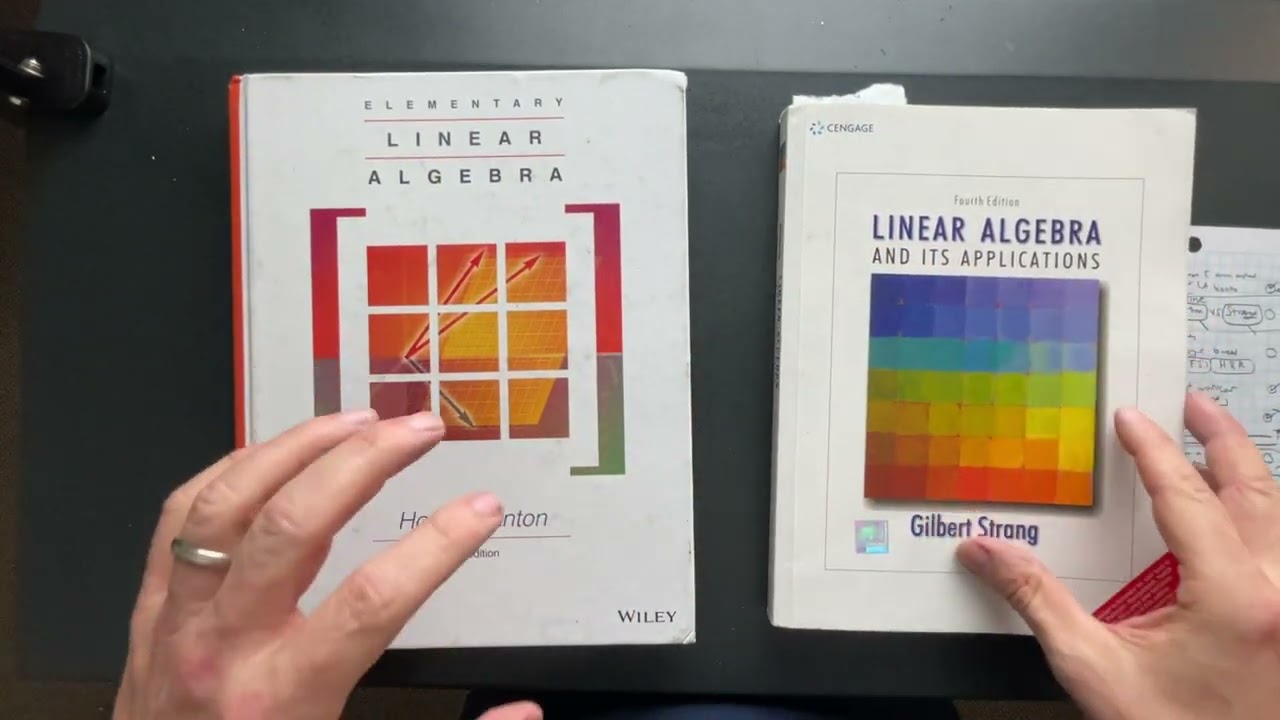 Linear Algebra Books for Self Study