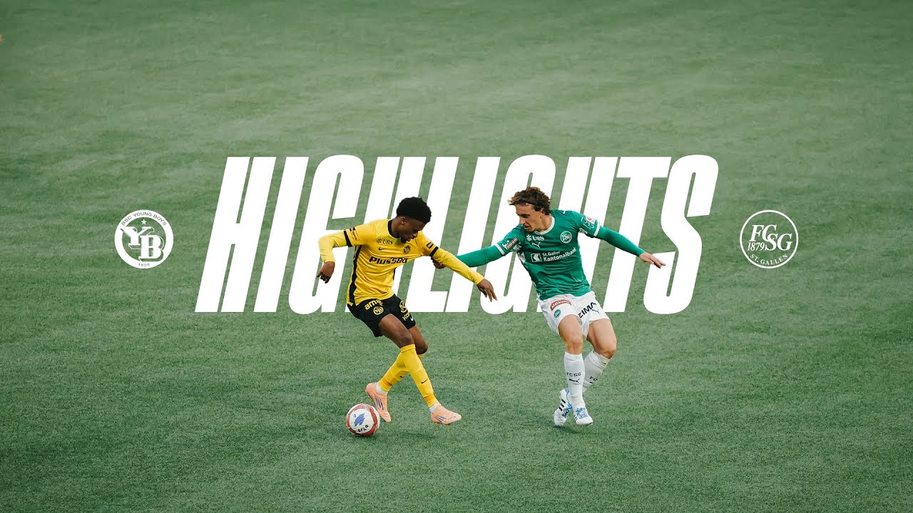 Meisterschaft: YB - St.Gallen (1:2), 19.10.2025 | Highlights