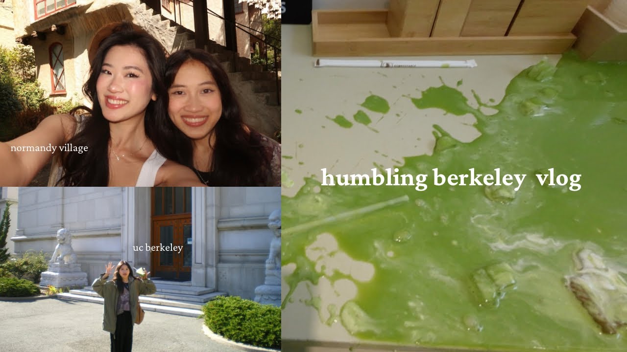 humbled in berkeley | exploring downtown berkeley vlog! 🐻🍵