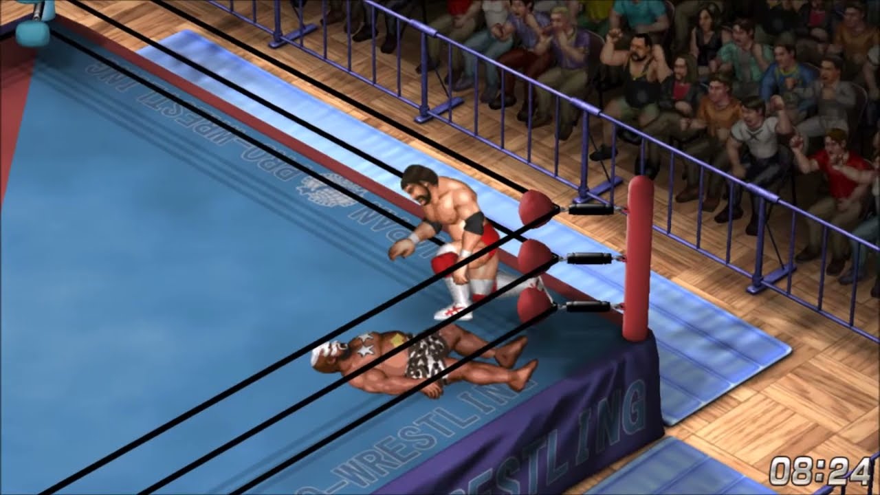 Kamala vs. Steve Williams: Fire Pro Wrestling Gameplay World - 96% Rating
