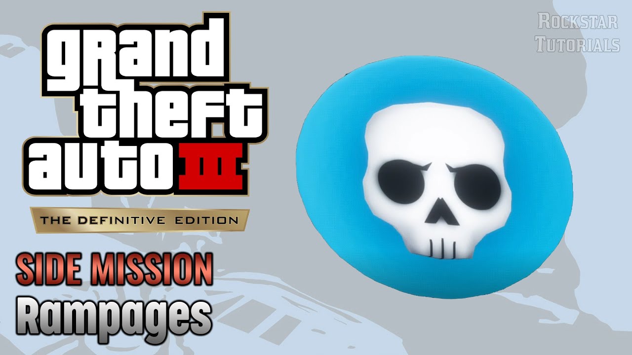 GTA 3: All Rampages (Trophy: Instigator, Blood in the Streets)