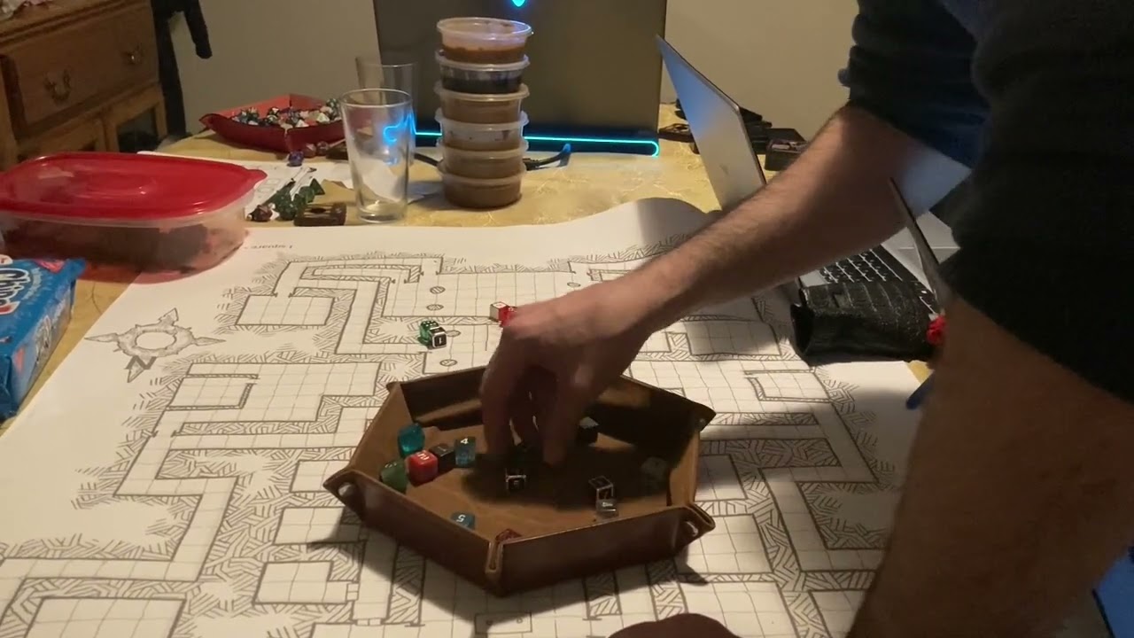 Captain Menkac uses his Necklace of Fireballs