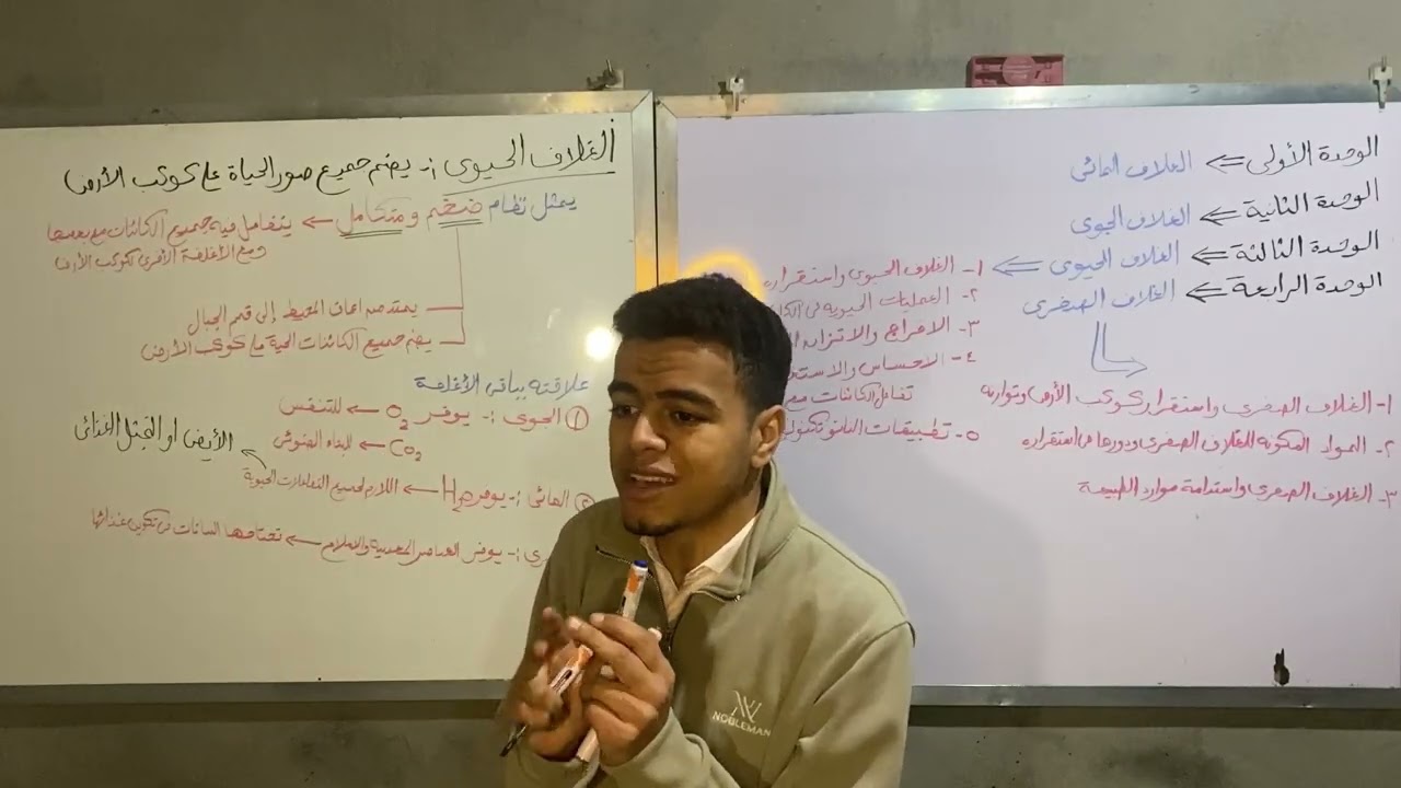 علوم متكاملة للصف الاول الثانوي الترم الثاني          الوحده الأولي الدرس الاول part1 