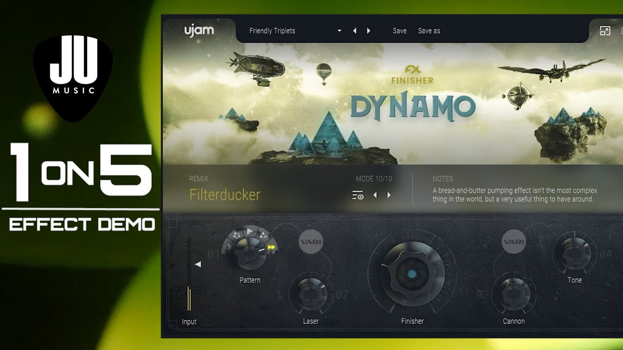 Finisher DYNAMO by UJAM Instruments | 1 on 5 Effect Demo Review