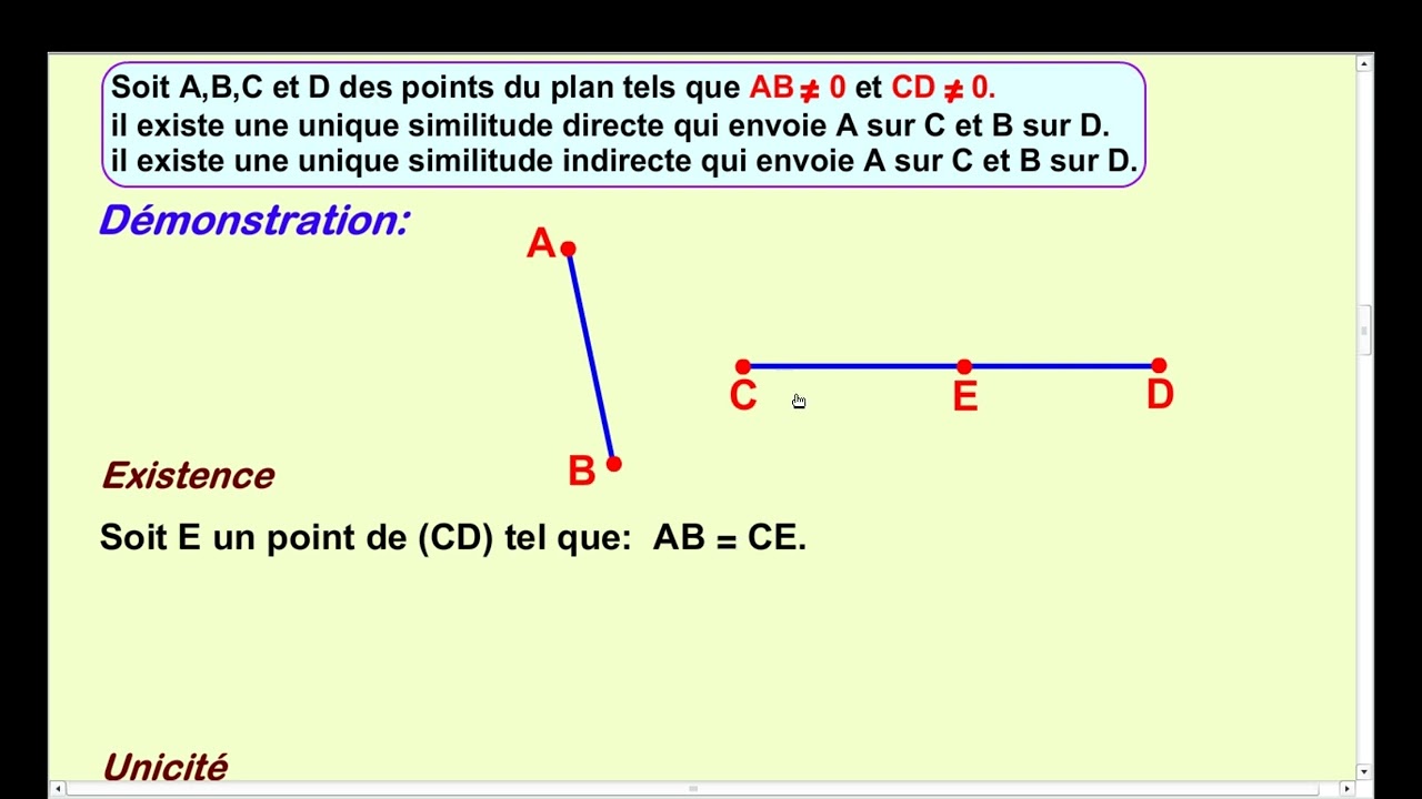 Similitudes directes - Partie2