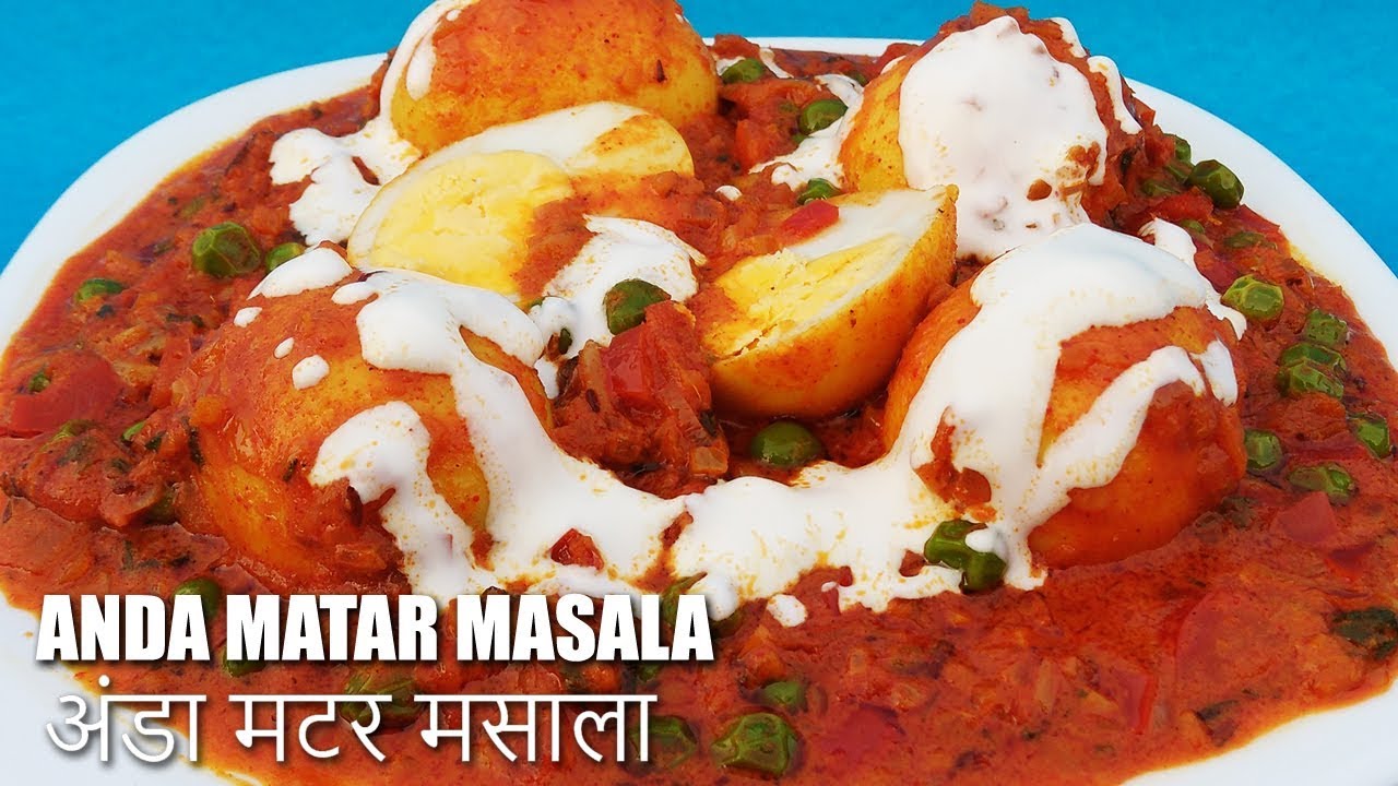 Anda Matar Masala - Egg Curry with Green Peas Recipe - HelloChef