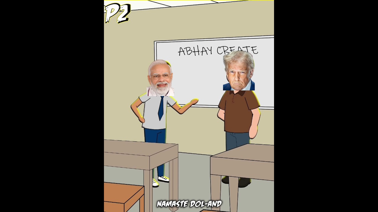 Narendra Modi vs Donald Trump Comedy 😅 Narendra Modi TRAPS Donald Trump with Genius Riddles! 🔥