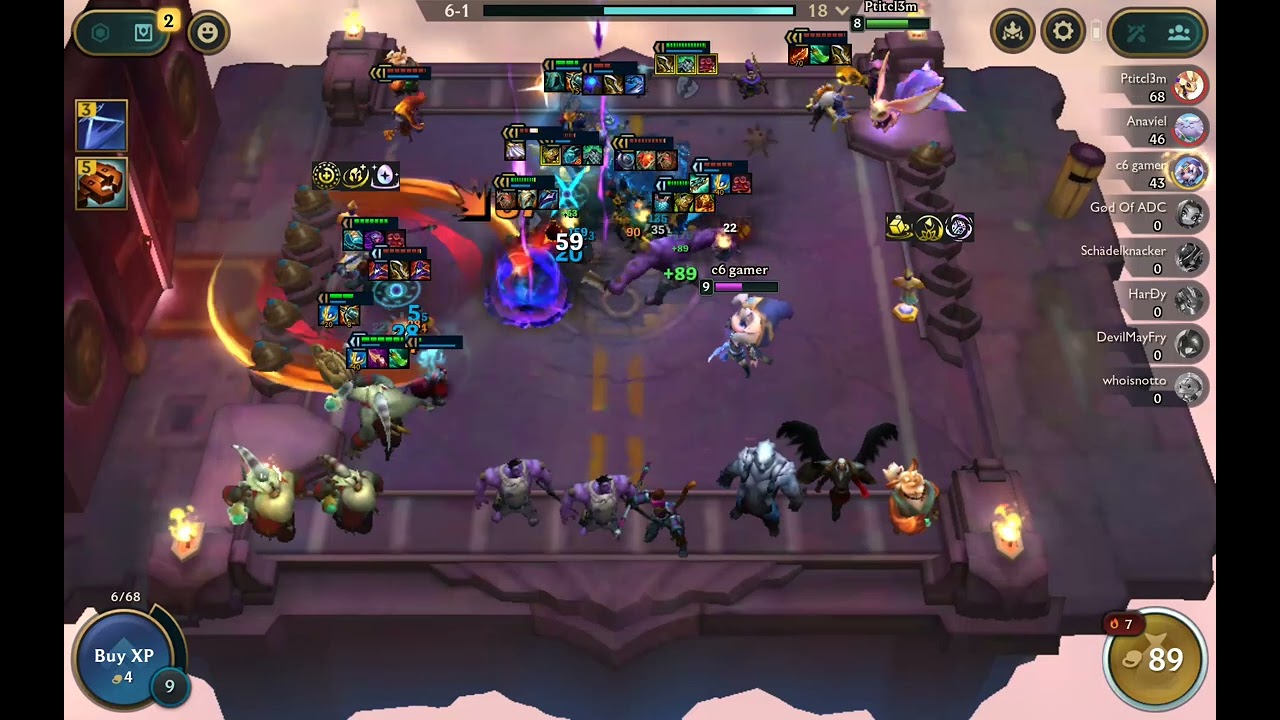 Bruiser took the victory SET 16 TFT 