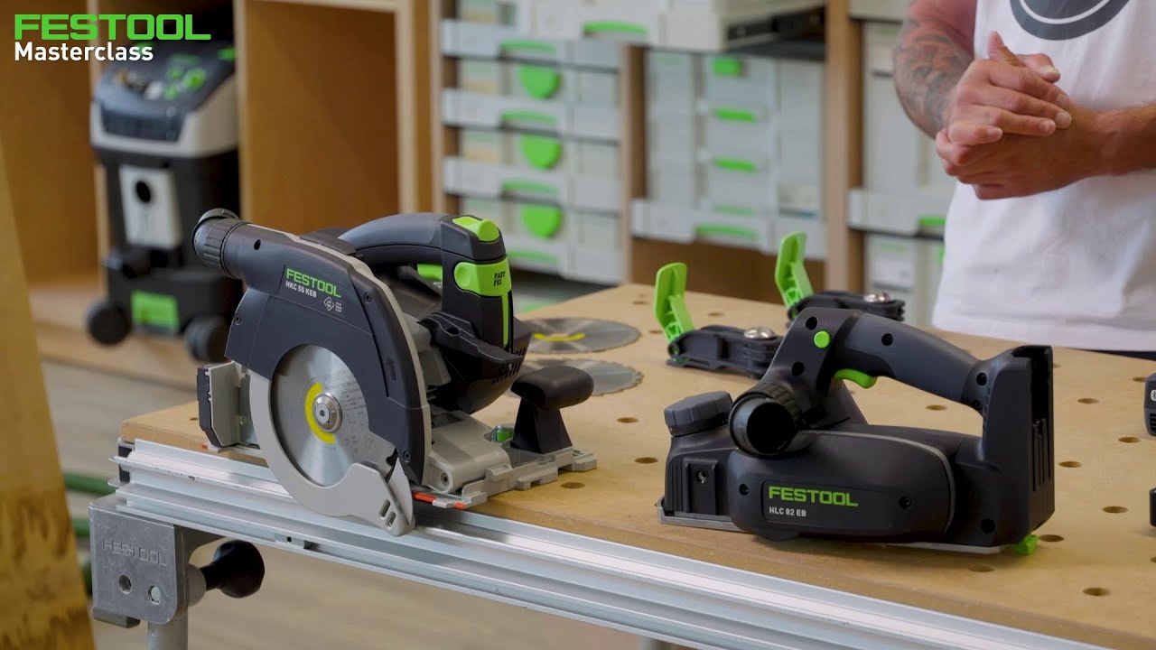 Découvrez la puissance des HKC 55 K & HLC 82 | Festool Masterclass