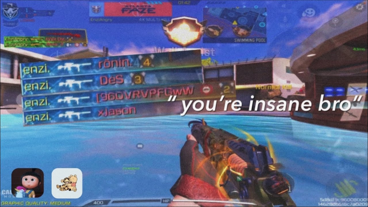 No one can snipe like me.