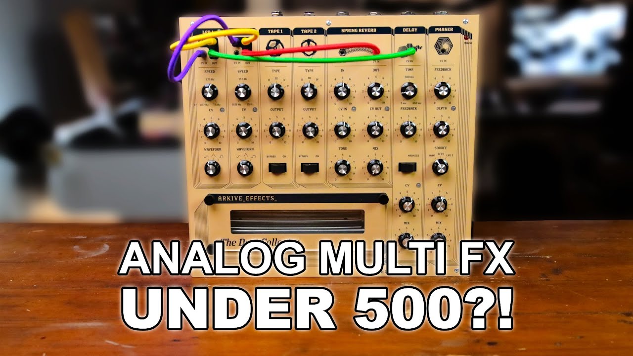 IMPRESSIVE ANALOG MULTI FX... and its under $500 // Finegear THE DUST COLLECTOR review