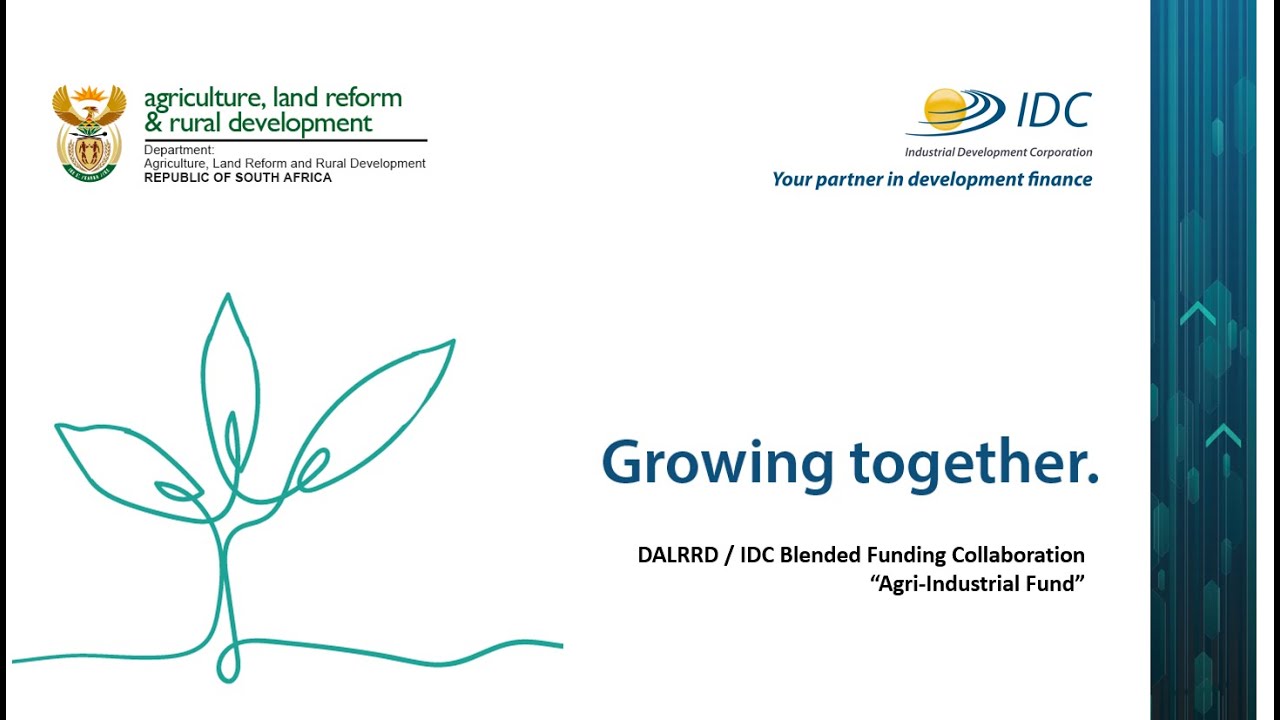 DALRRD / IDC Blended Funding Collaboration 