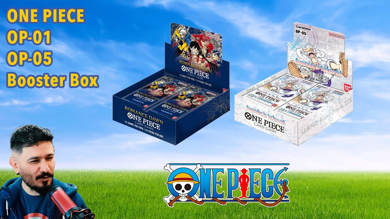 🔴 One Piece - OP-01 ve OP-05 Booster Box Acilisi - RIP & SHIP