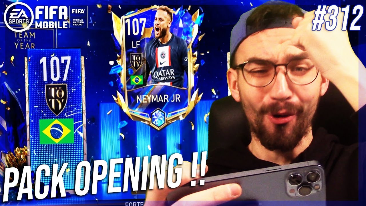 ICH HAB MESSI UND NEYMAR GEZOGEN !! 😱🔥 FIFA MOBILE 22 #312