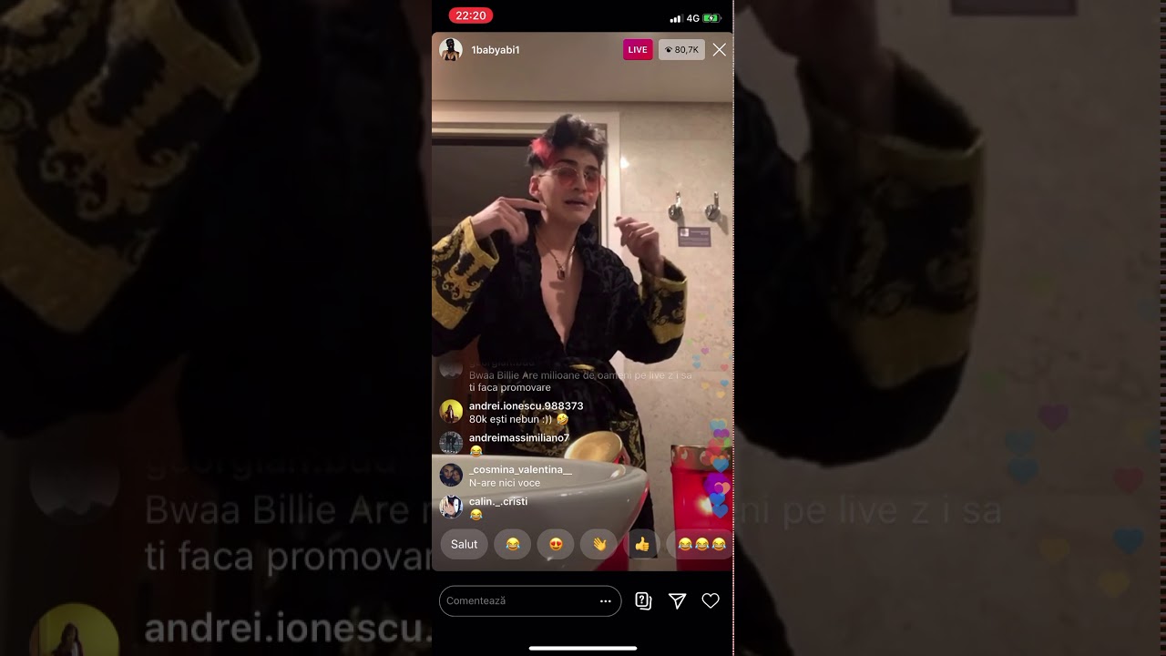 ABI LIVE PE INSTAGRAM, FACE MIȘTO DE LINO GOLDEN ȘI ALEX VELEA
