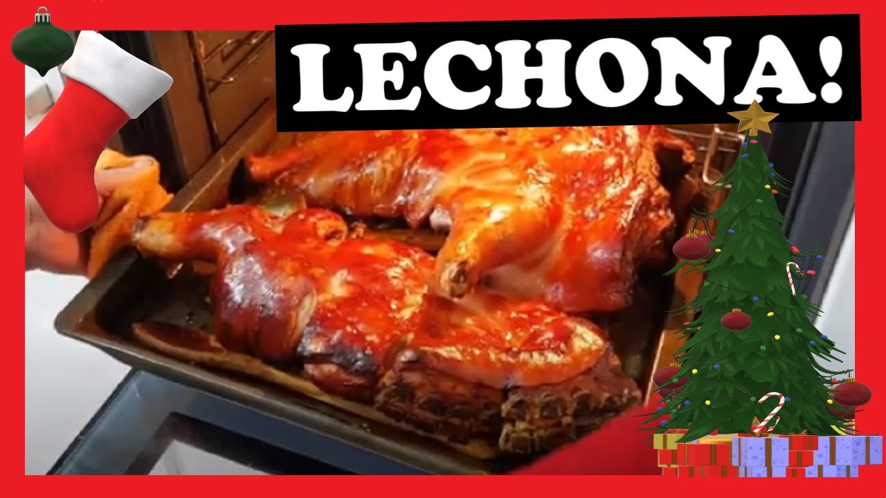 🐖 Cómo Preparar LECHONA en CASA para NOCHEBUENA!