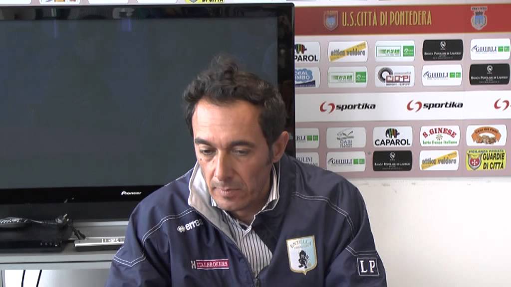 Intervista del dopo gara di Pontedera-Entella  al mister Luca Prina