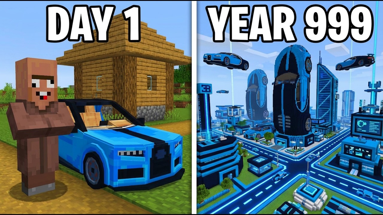 Villagers Simulate Bugatti Civilization For 1000 Years