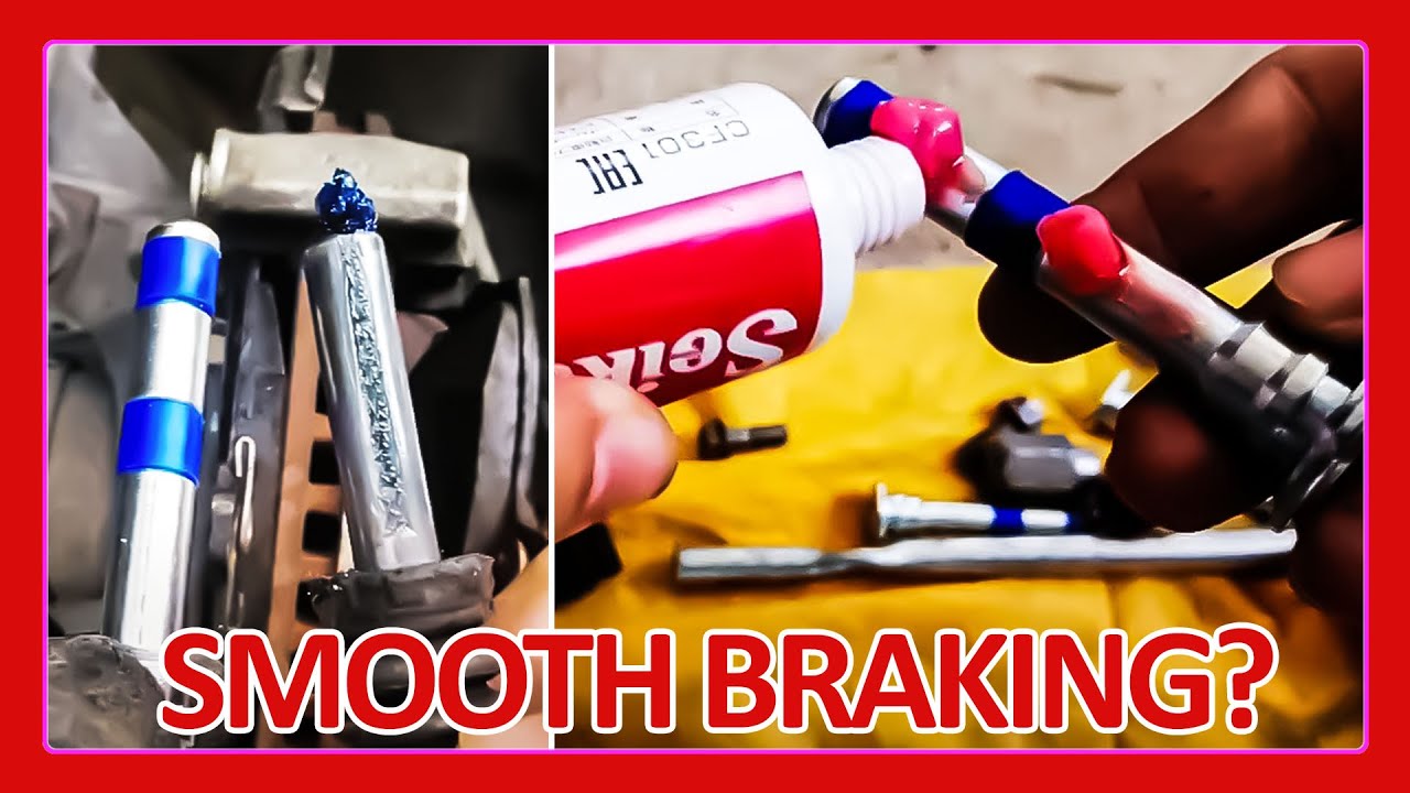 diy how to replace & grease brake caliper pin alza | repair cara buka pasang ganti brek caliper alza