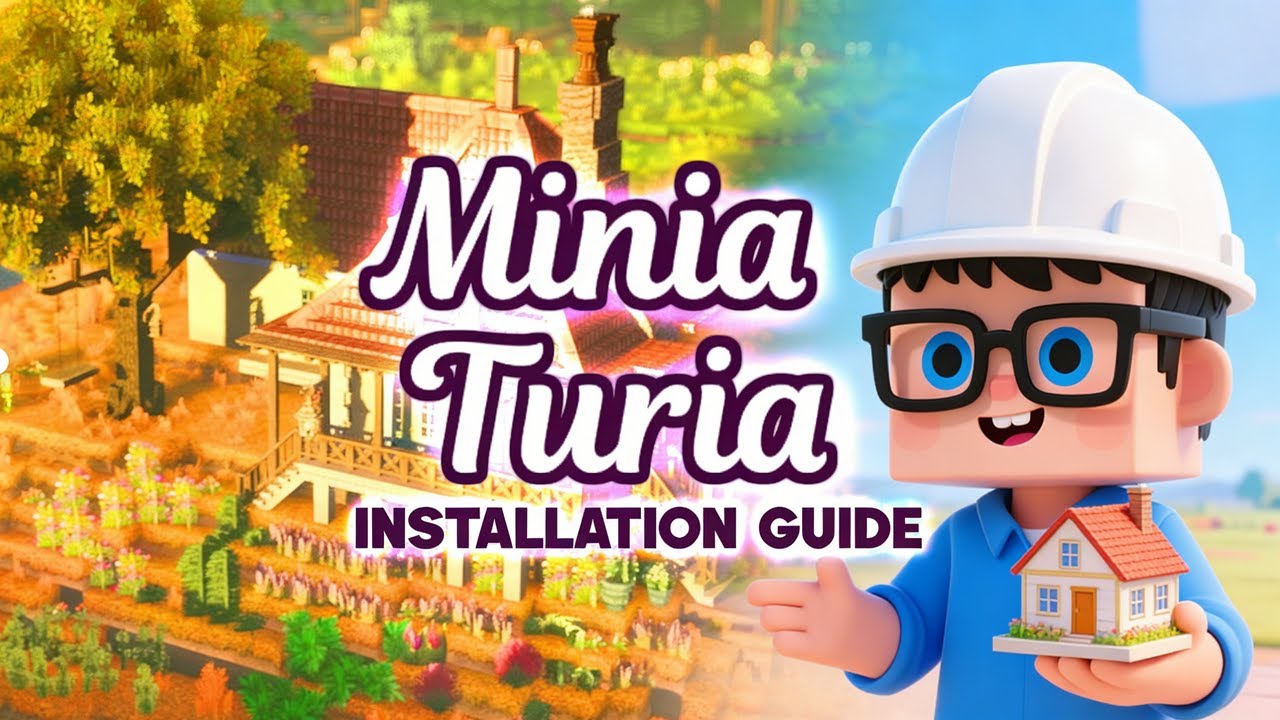 Installing MiniaTuria Mod with Shaders for Minecraft