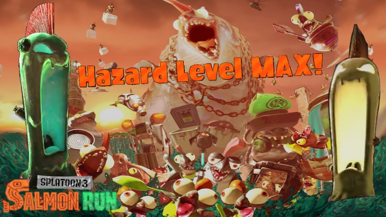 Hazard Level Max! Splatoon 3 Salmon Run: Next Wave Gameplay Highest Difficulty!