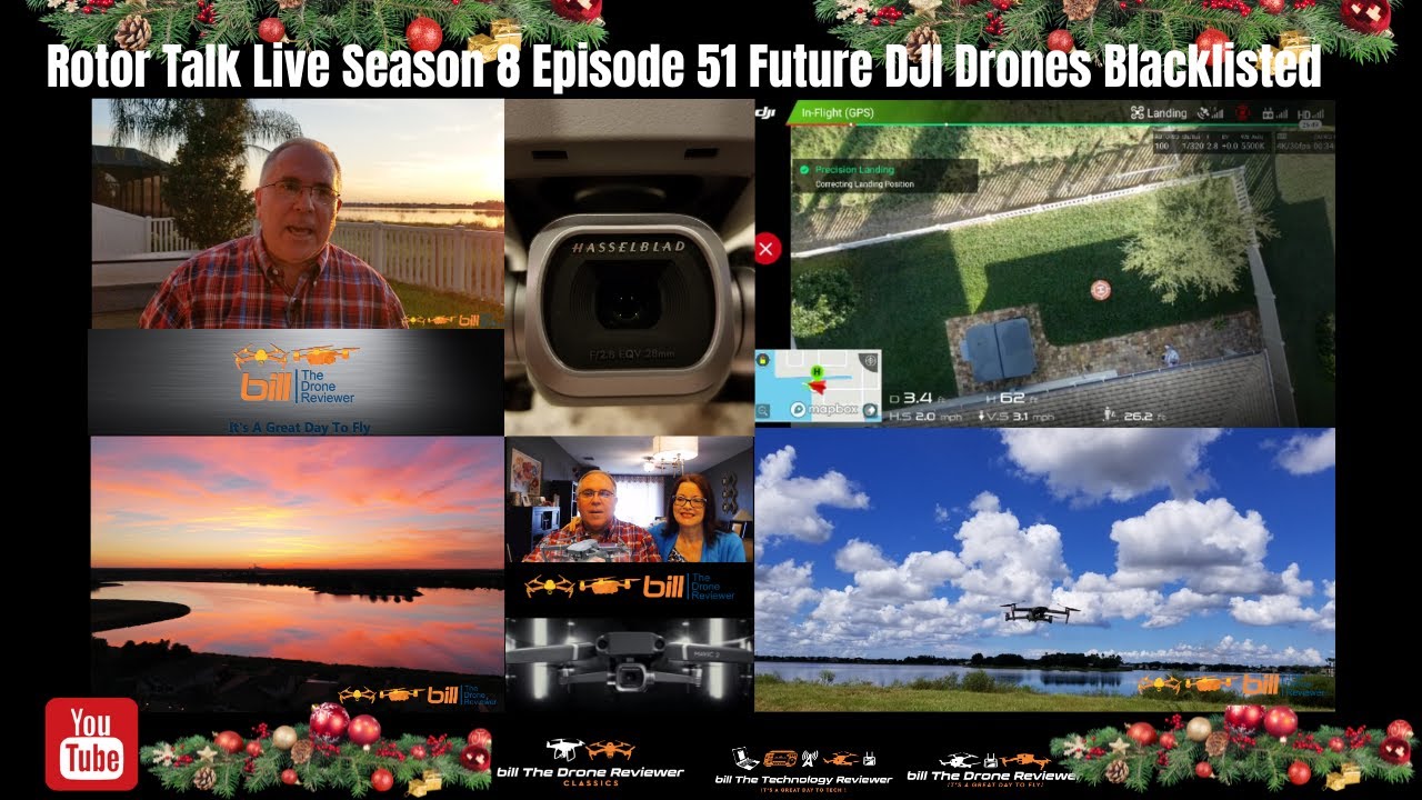 Rotor Talk Live Season 8 Episode 51 Future DJI Drones Blacklisted